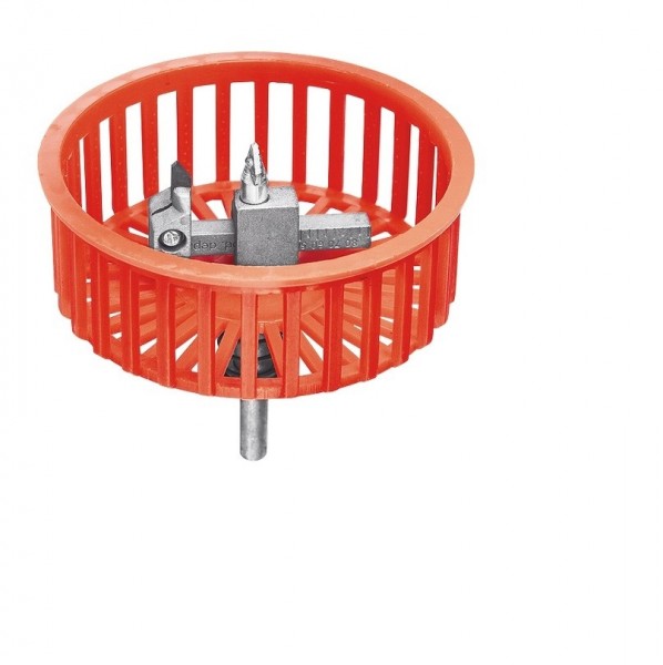 Фото Сверло круговое по кафелю (балеринка) с защитной решеткой matrix 88240