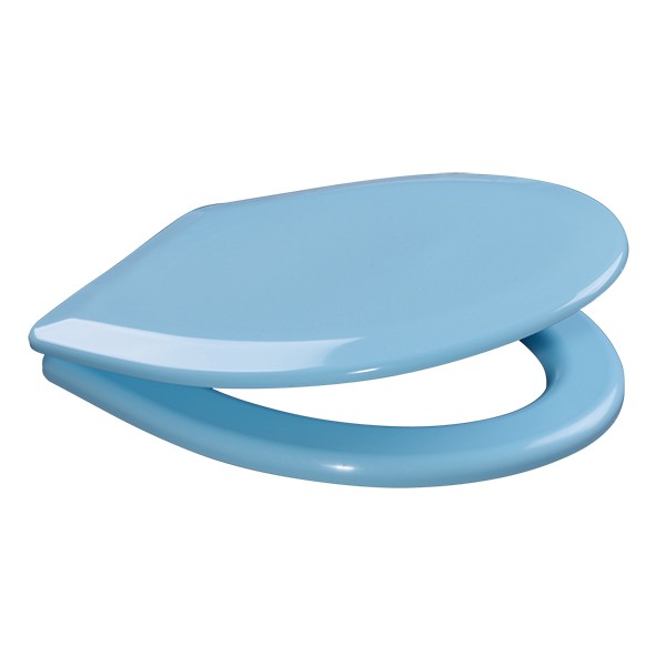 Фото Сидение для унитаза орио-к голубое к-02