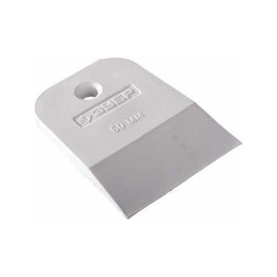 Фото Шпатель резиновый 40мм белый мастер зубр 1016-40_z01