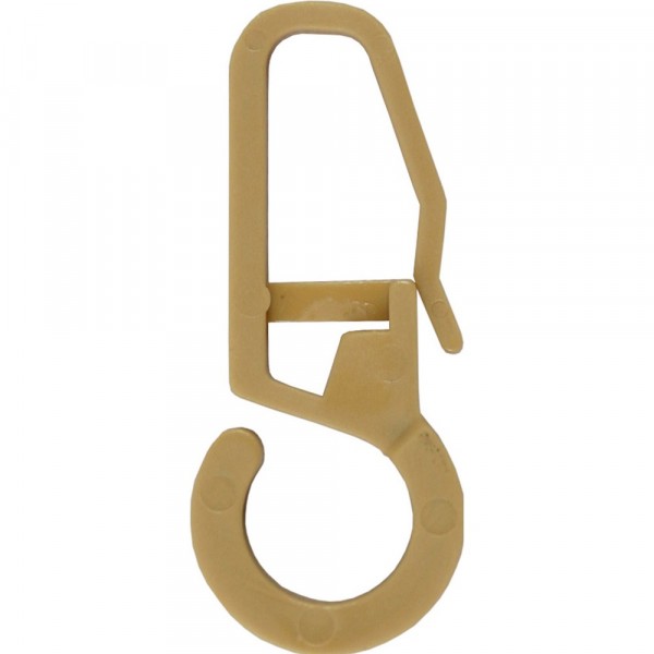 Фото Крючок для колец бежевый /20шт/