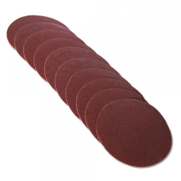 Фото Круг абразивный на липучке 125мм зерно 80 /10шт/ Santool 060201-125-080