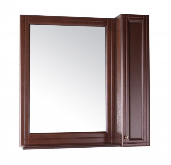 Фото Зеркало-шкаф берта 80см с подсветкой