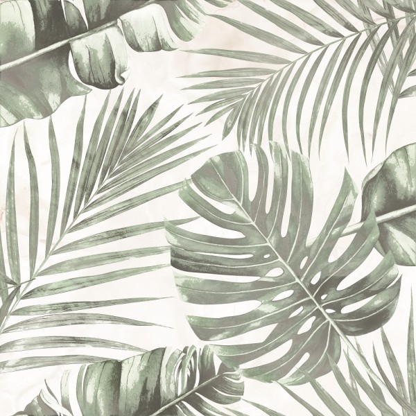 Фото Панно из 3 плит 75х75 зеленый