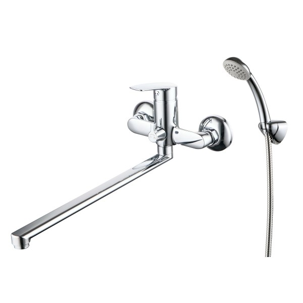 Фото Смеситель для ванны с длинным изливом milardo horizont