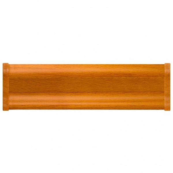 Фото Плинтус пластиковый 52мм бук ампир 2,5м ziber