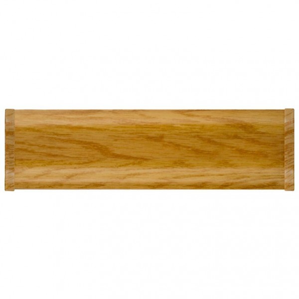 Фото Плинтус пластиковый 52мм клен 02/1 2,5м ziber