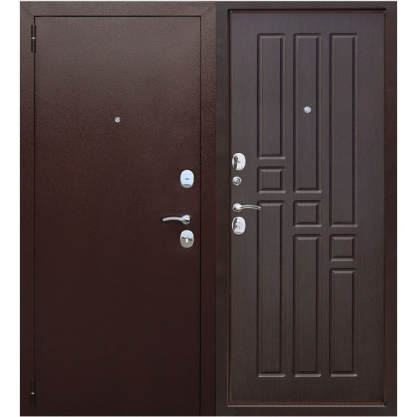 Фото Дверь входная garda 8мм 2050х960мм левая, венге