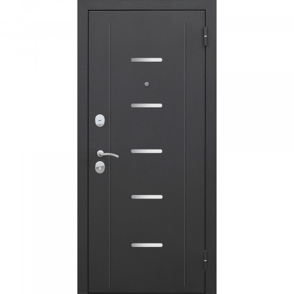 Фото Дверь входная 7,5 см гарда муар 2050х860мм правая, лиственница беж