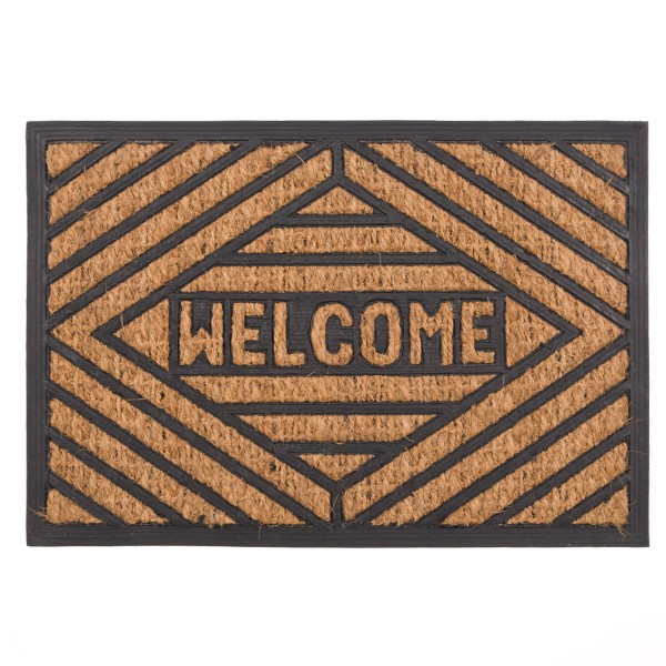 Фото Коврик придверный кокосовый 40х60см sunstep 32-084