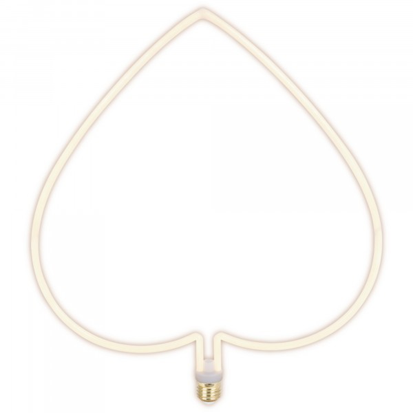 Фото Лампа светодиодная thomson led filament deco heart-2 th-b2409 е27 трубка 16вт 2700к