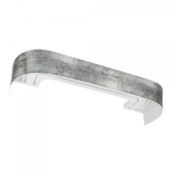 Фото Карниз антик 2,0м трехрядный сталь с поворотом