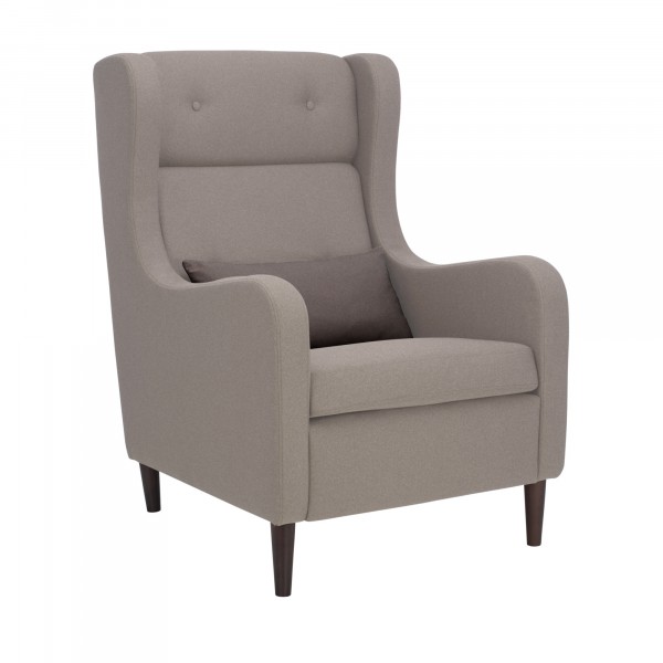 Фото Кресло leset галант венге ткань основная milos 9/компоньон milos 20 5960-2635