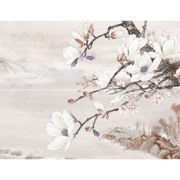 Фото Панно из 2-х пл.dolorian серый 46*60 п113071