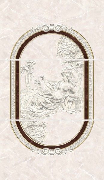 Фото Декор pietra панно 69*40 коричневый п20031 /3/