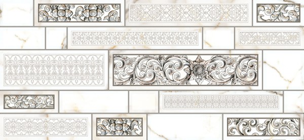Фото Декор plaza серый 50*23 д95071 /8/