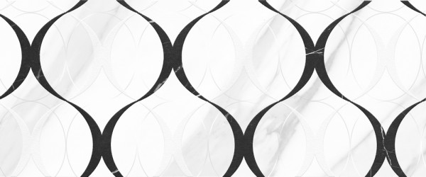 Фото Плитка настенная aurora gt 60*25 узор серый