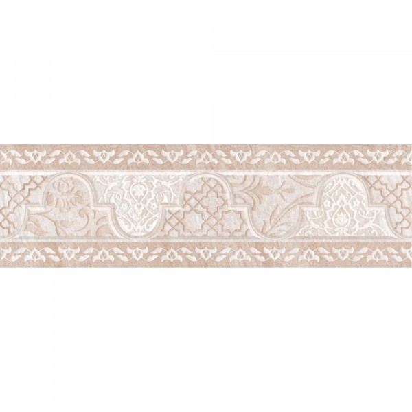 Фото Бордюр ternura 25*7.5 бежевый