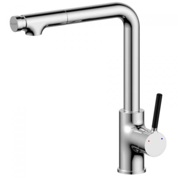 Фото Смеситель для кухни однорычажный esko хром