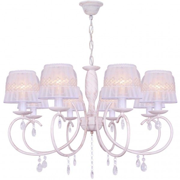 Фото Люстра подвесная toplight camilla tl1135-8h е14 8x40вт ip 20