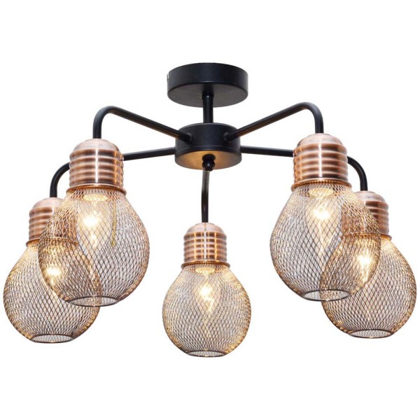 Фото Люстра потолочная toplight grissell tl1155-5d е14 5x40вт ip 20