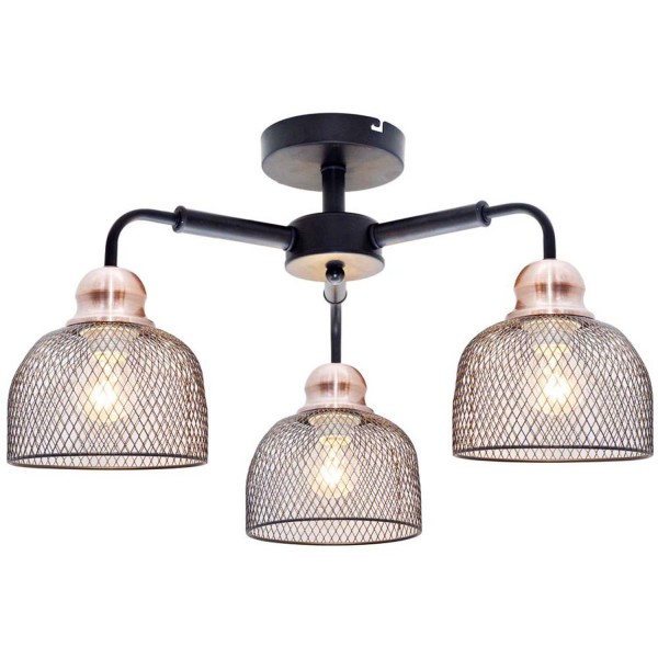 Фото Люстра потолочная toplight griselda tl1158-3d е27 3x60вт ip 20