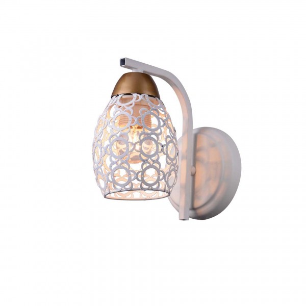 Фото Бра toplight mavis tl3810b-01wh е27 1 40вт