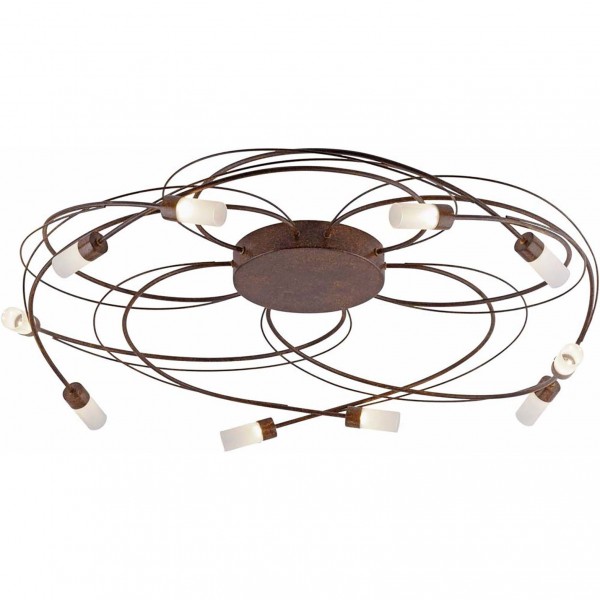 Фото Люстра подвесная toplight viola tl1199x-10rs g9 10x33вт ip 20