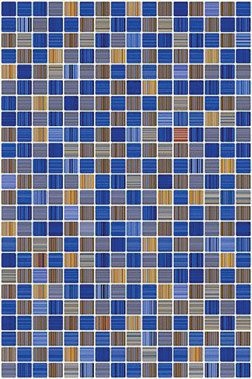 Фото Плитка настенная гламур 40*27,5 голубая 2т /59,4/