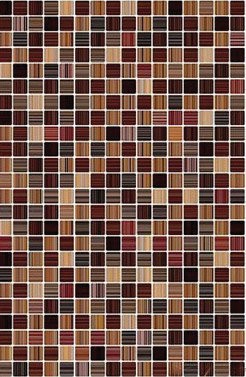 Фото Плитка настенная гламур 40*27,5 коричневая 3т /59,4/