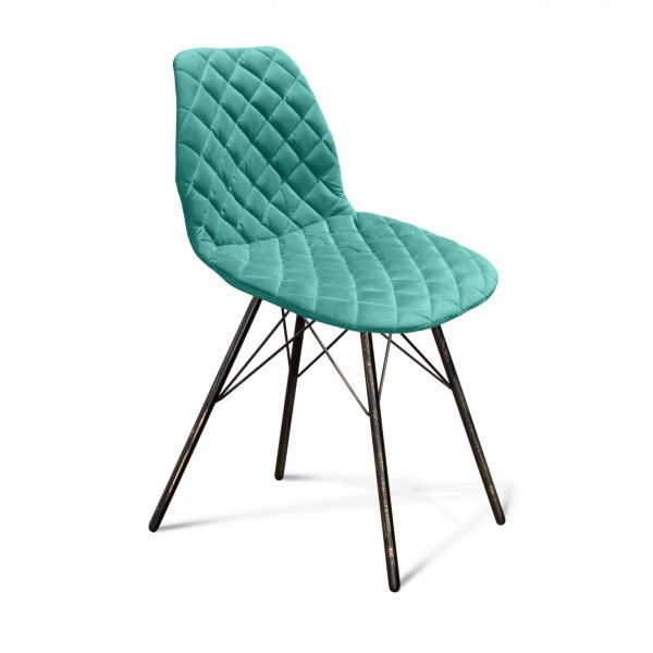 Фото Стул sheffilton sht-st29-с12/s37 голубая лагуна/черный муар