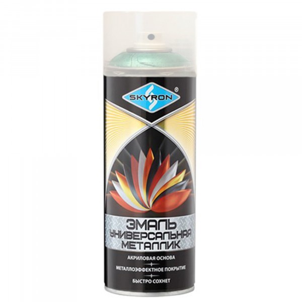 Фото Эмаль универсальная металлик зеленый