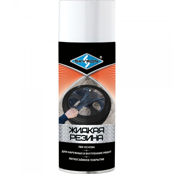 Фото Резина жидкая skyron ral 9003 белый