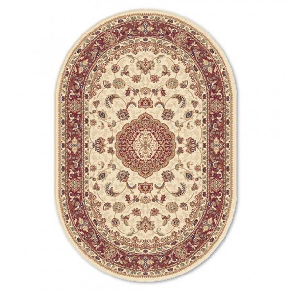 Фото Ковер atlas овальный 1500x800мм бежевый