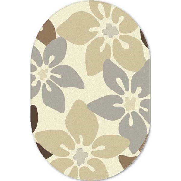 Фото Ковер овальный 1,6x2,3м soho 1602-2-15033