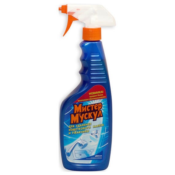 Фото Средство мистер мускул 500мл против ржавчины и известкового налета /джонсон эс-си/