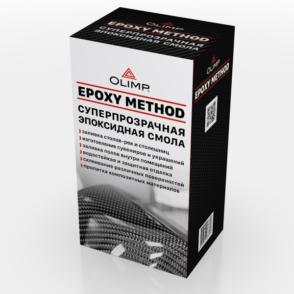 Фото Эпоксидный состав олимп epoxy method суперпрозрачная 1,35кг
