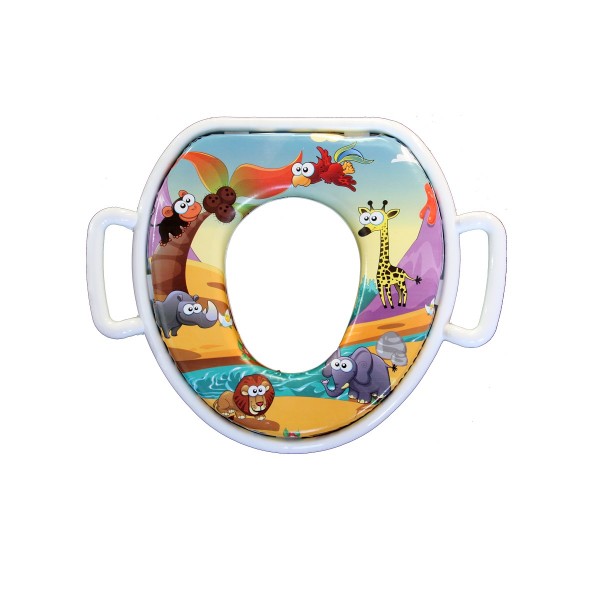 Фото Сиденье мягкое детское с ручками 103-532