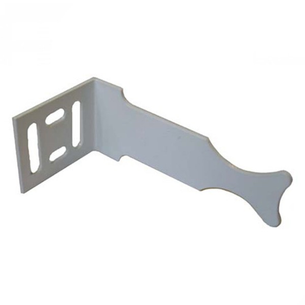 Фото Кронштейн угловой белый /шк/