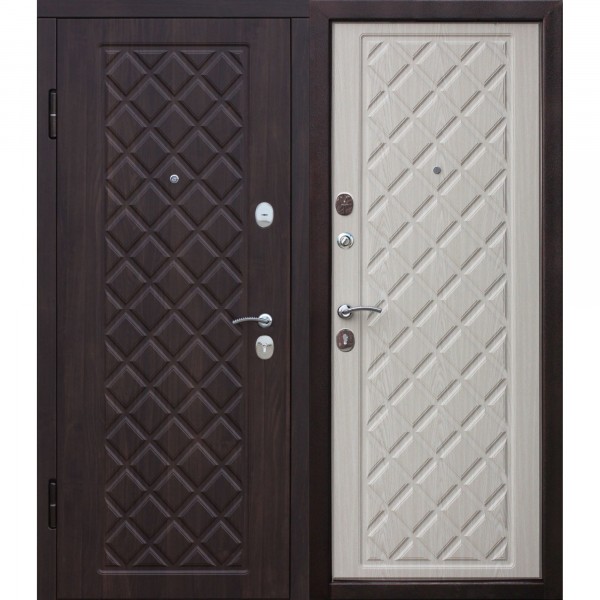 Фото Дверь входная kamelot винорит беленый дуб 2050х960 левая,