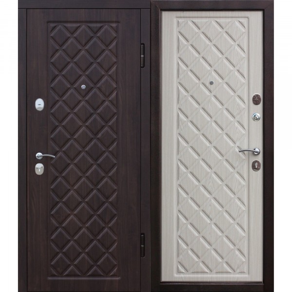 Фото Дверь входная kamelot винорит беленый дуб (860мм) правая 2050х860 правая,