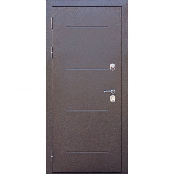 Фото Дверь входная 11 см isoterma медный антик венге (860мм) левая 2050х860 левая,