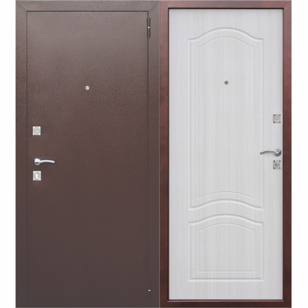 Фото Дверь входная dominanta белый ясень (860мм) правая 2050х860 правая,