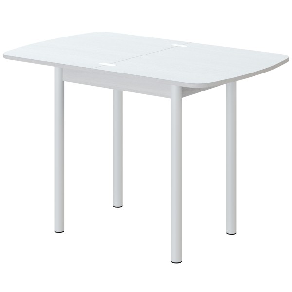 Фото Стол поворотно-раскладной твист 700х550х750 ясень анкор светлый