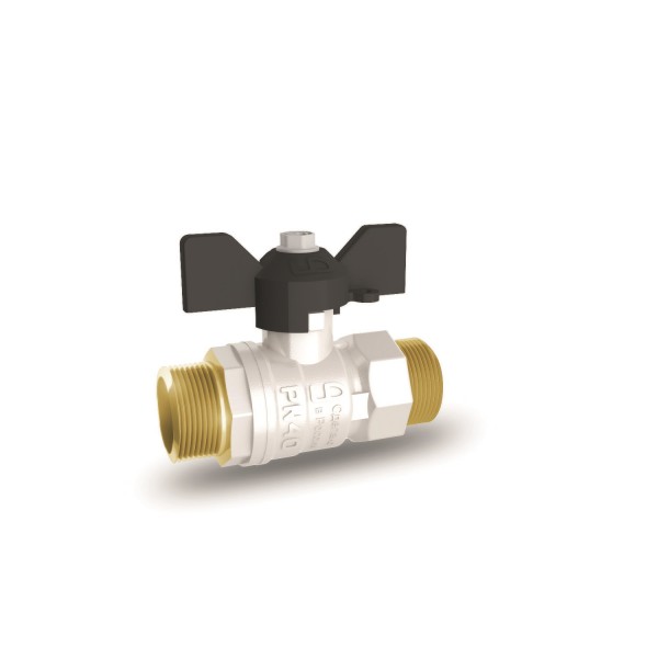 Фото Кран шаровый 1/2 н/н бант, mp-у