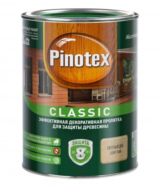 Фото Пинотекс светлый дуб 1л