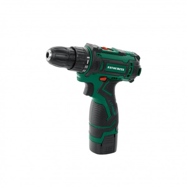 дрель-шуруповёрт аккумуляторная dc 1202 promo 12вт 2 ач 1450 обмин кейс 2 аккб favourite 188000₽