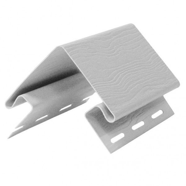 Фото Угол внешний для сайдинга fineber, цвет белый, 3.05 м