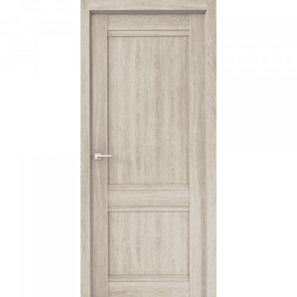 Фото Полотно дверное глухое эко сицилия дг,пвх 2000х800мм,дуб филадельфия крем
