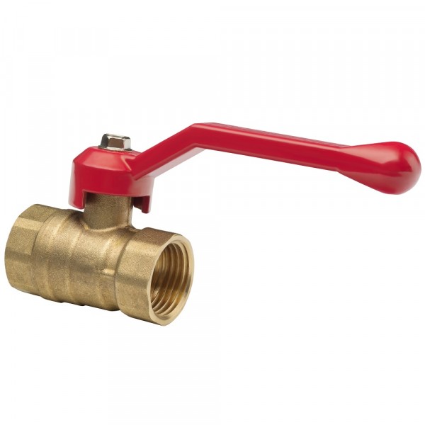Фото Кран шаровый 1/2 в/в ручка (латунь), mp-у