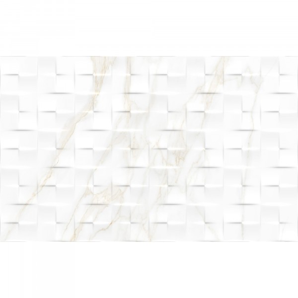 Фото Плитка настенная 25*40 рельеф alessandro бежевый 85106